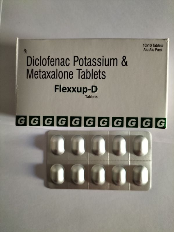 Flexxup-D Tablets, Packaging Type : Alu Alu