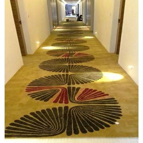 Printed Hotel PVC Floor Carpet, Wash Type : Machine Wash