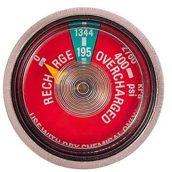 Fire Extinguisher Pressure Gauge, Pressure : 27 Bar