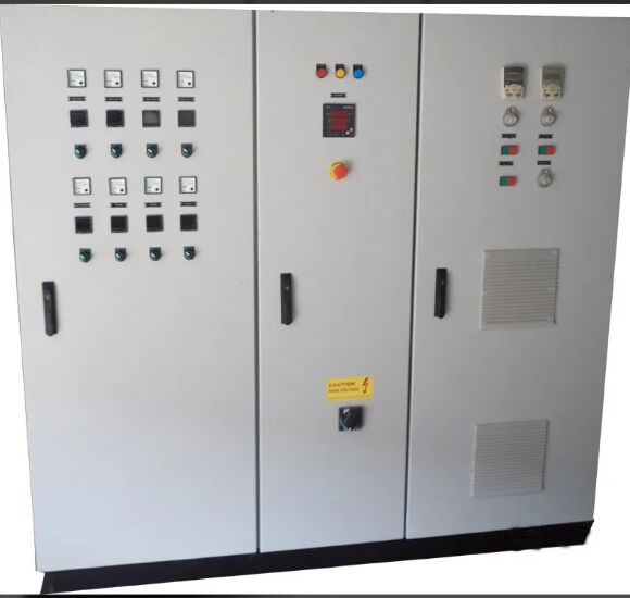 Three Phase Automatic Mild Steel Apfc Control Panel, for All location, Display Type : 6-8-10-12-14 Stage