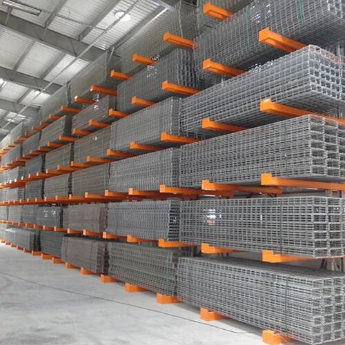 Metsto Mild Steel Cantilever Racking System., for Warehouse