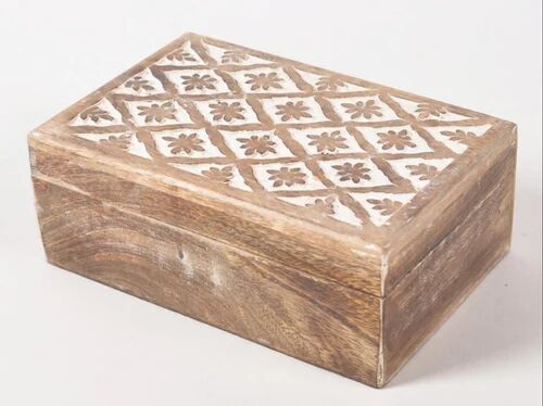 Carved Wooden Box