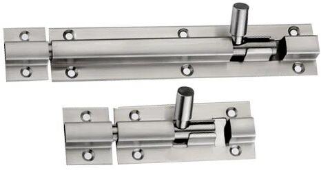 Silver Stainless Steel Tower Bolt, Size : 3 - 6 inch
