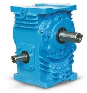 Blue Color Coated Mild Steel Worm Gear, for Industrial