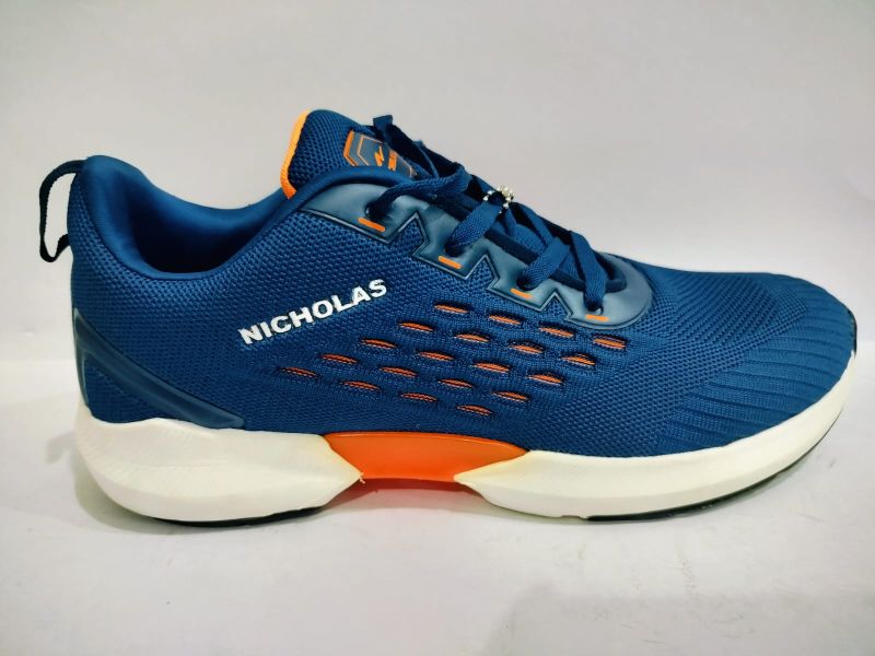 Nicholas Textile + PU Dane Sport Shoes, Gender : Male