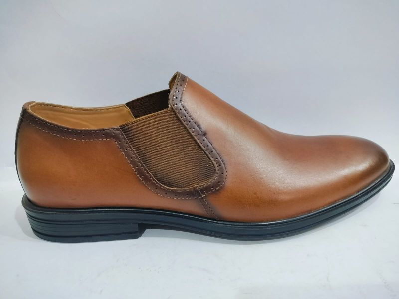 S-031 Without Lace Formal Shoes, Insole Material : Leather+ Memory Foam