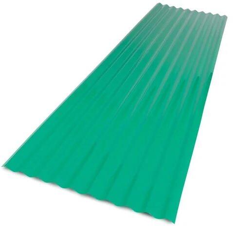 Green Polycarbonate Roofing Sheet