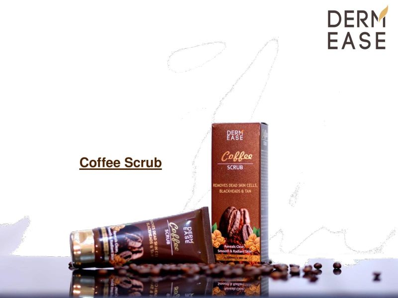 Derm Ease Coffee Scrub, Packaging Size : 100 Ml