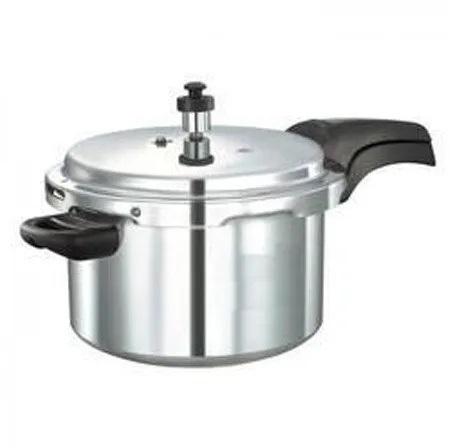 Silver Stainless Steel Cooker, Size : 3ltr 5ltr