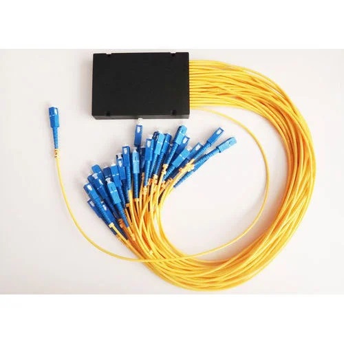 Yellow PVC Optic Cable Splitter