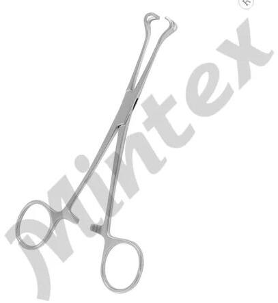 Mintex Silver Babcock Tissue Forcep, for Hospital, Size : 6