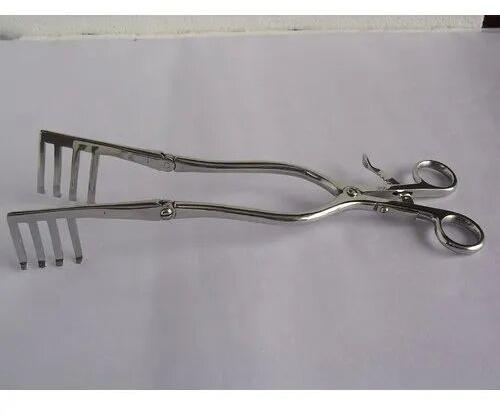 200-250 gm Stainless Steel Self Retaining Retractor, Length : 8-10 Inch