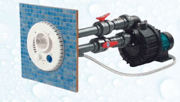 Electric 2.2-3 KW 200-220 V Swimming Pool Counter Current System