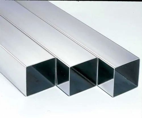 Stainless Steel 316 Square Welded Pipe, for Industrial Use, Color : Grey