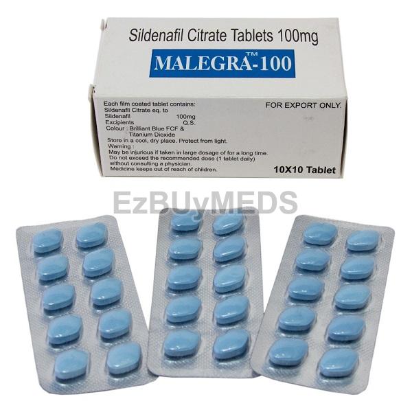 Malegra-100mg Tablets
