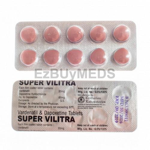 Super Vilitra 80mg Tablets