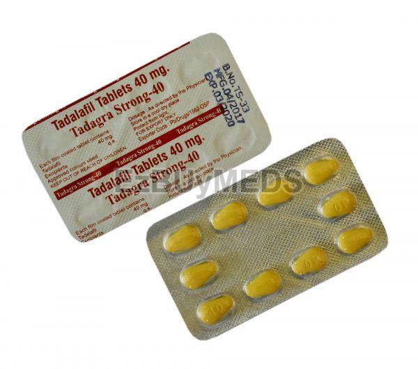 Tadagra Strong 40mg Tablets