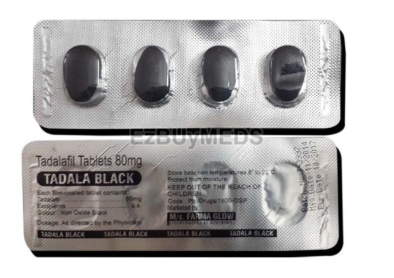 TADALAFIL Black 80mg - Cialis
