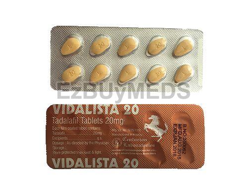 vidalista 20mg tablets