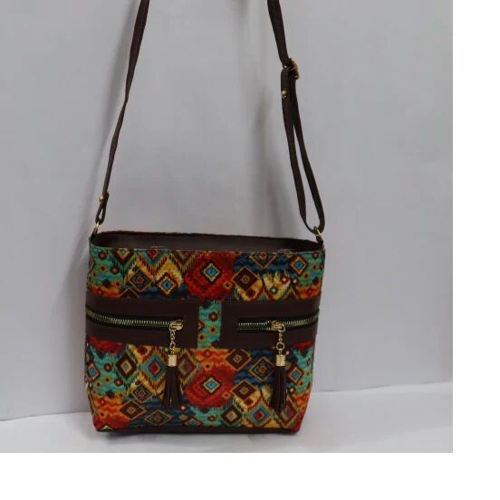 Multicolour Handicraft Handbags, Size : medium