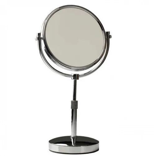 Fcml Silver Glass Magnifying Table Mirror