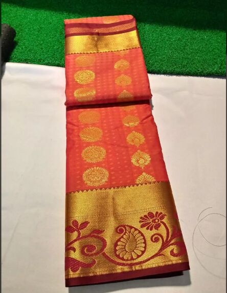 Printed Kanjivaram Silk Saree, Occasion : Party Wear