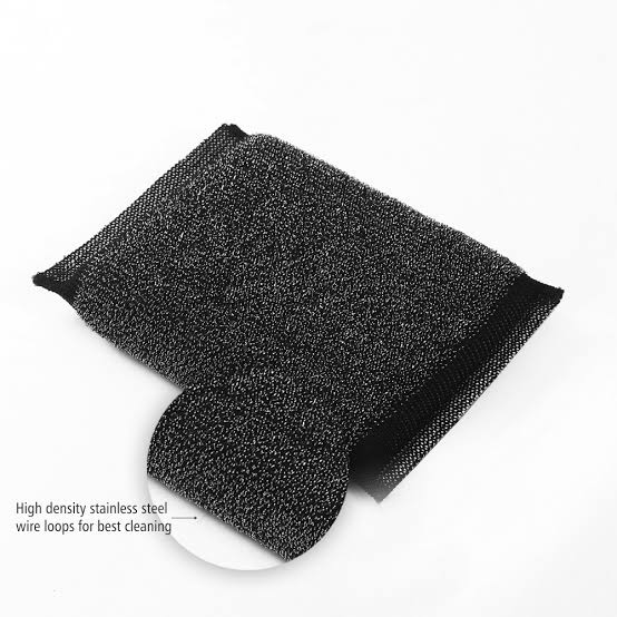 15gm Plain Steel Scrub Sponge, for Kitchen, Surface Cleaning, Utensils Cleaning, Speciality : Remove Hard Stains
