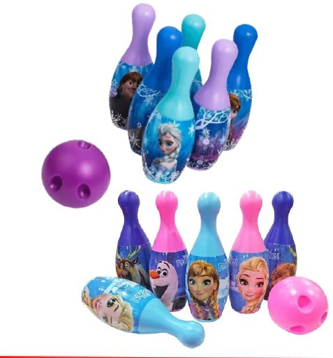 Printed Plastic Kids Bowling Set, Feature : Fine Finishing, High Strength