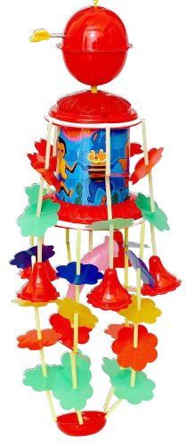Multicolor Plastic Musical Jhumar Toy, for Kids Playing, Age Group : 0-3yrs