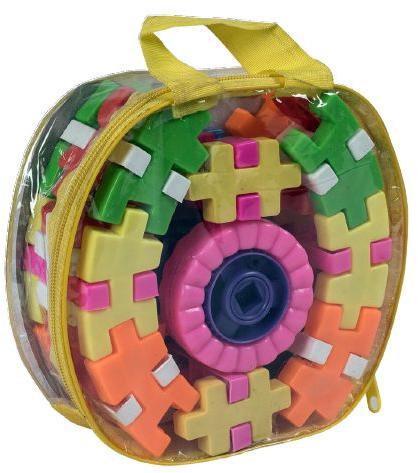 Multicolor Plastic Puzzle Block Game, for Kids Playing, Feature : Attractive Look, Long Life