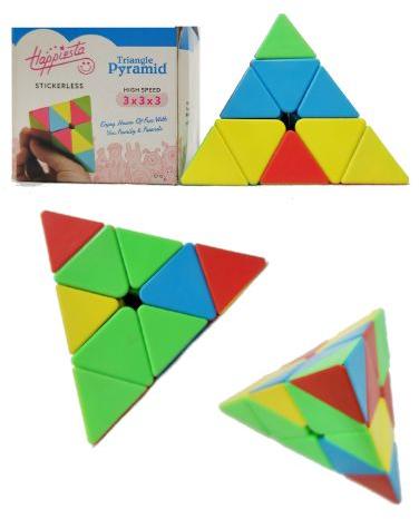 Stickerless Triangle Puzzle Cube