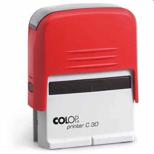 Plastic Colop 20 Stamp Holder, Color : Red