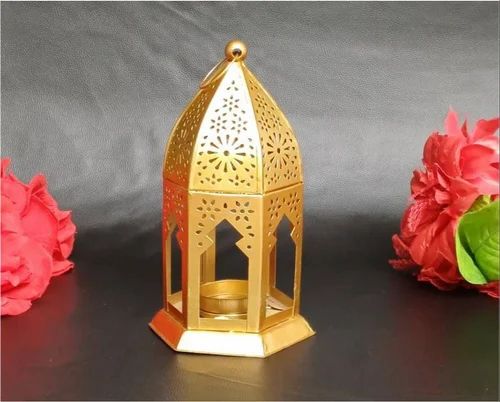 Iron Golden Decorative Hanging Lantern, Style : Contemporary