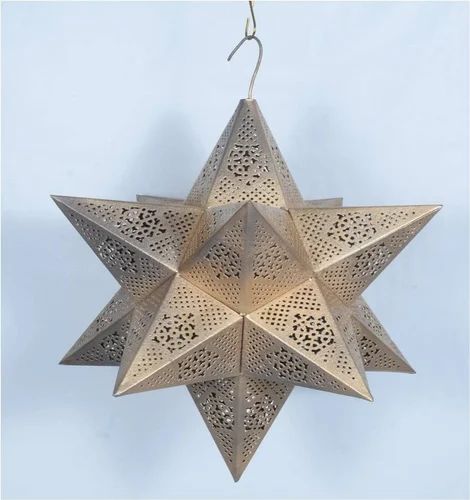 Iron Star Shape Hanging Lantern, Style : Contemporary