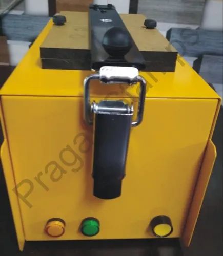 Yellow 230v UPSE Model Flash Stamps Machine