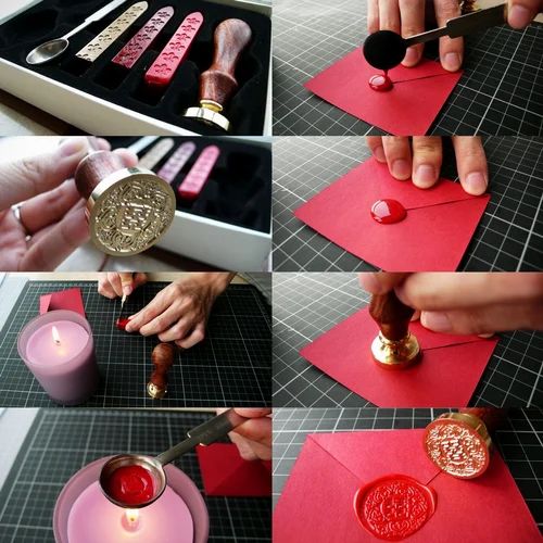 Wedding Card Wax Seal