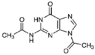 Solid N2,N9-Diacetyl-Guanine