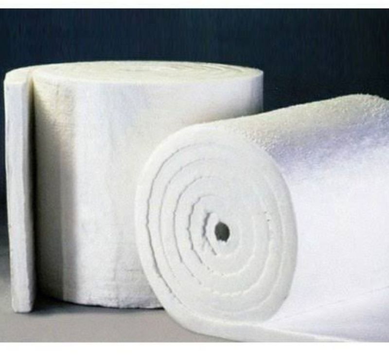 128 Kg/M3 Ceramic Fiber Blanket, Color : White