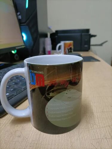 IDM Customized Ceramic printed coffee mug, for Home, office, Gift, Decoration