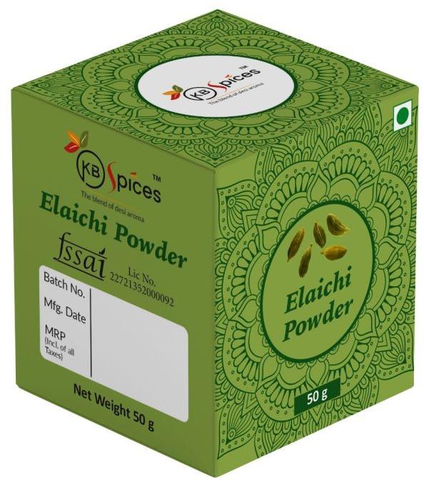 Blended Natural Elaichi Powder, for Cooking, Spices, Food Medicine, Cosmetics, Packaging Type : Paper Box