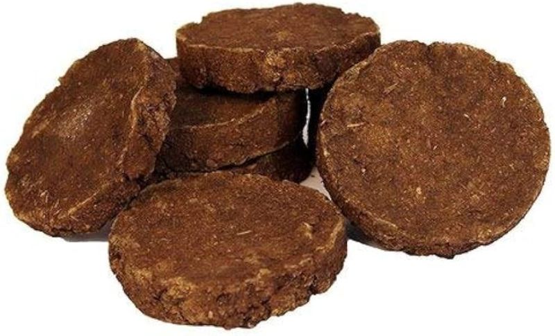 Round Cow Dung Cake, Pack Size : 10 Kg
