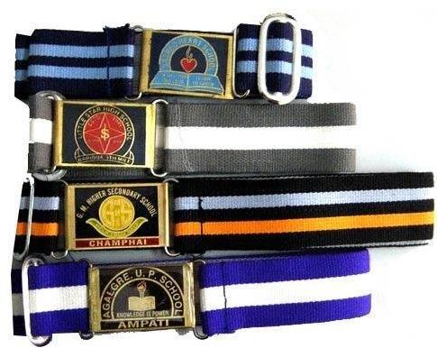 Alloy Woven School Belts
