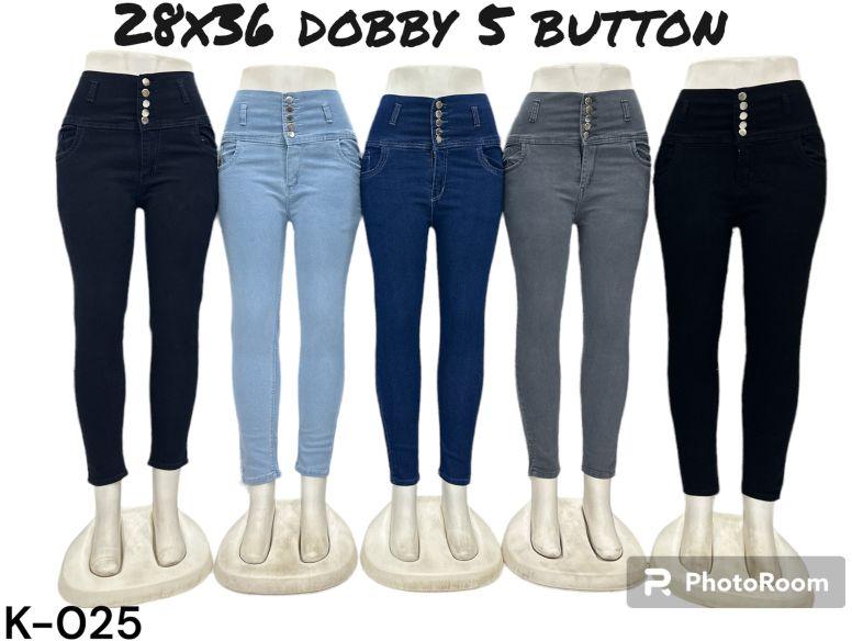 5 button jeans 28x36