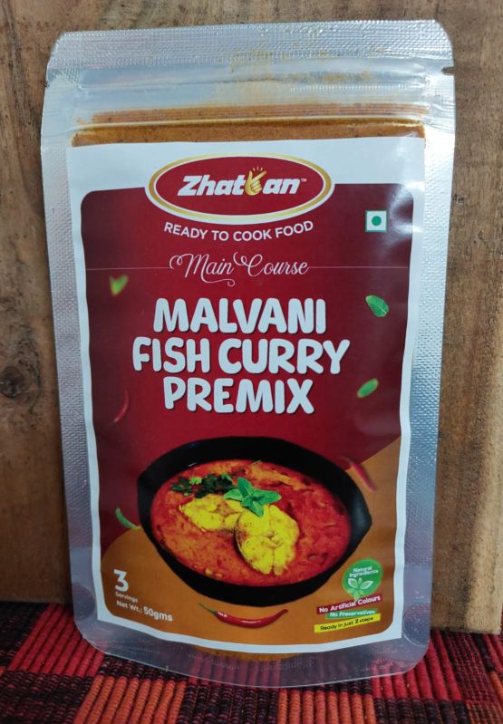 Light Brow Powder Malvani Fish curry premix, Style : Dried