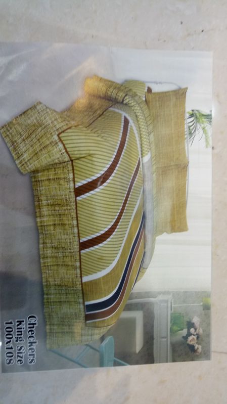Tuku Garments Plain Dyed Cotton Jaipur Designer Bedsheets, For Picnic, Home, Size : Multisizes