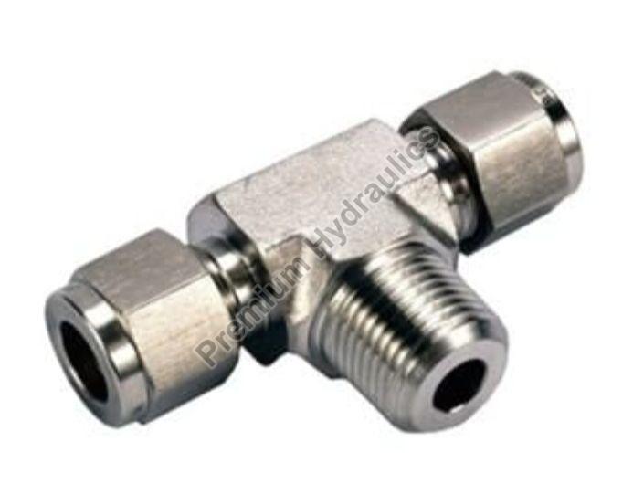 Silver Metal Male Branch Tee, for Pipe Fittings