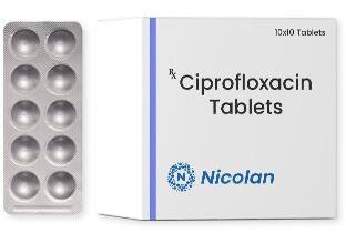  Ciprofloxacin Tablet, Packaging Type : Alu Alu