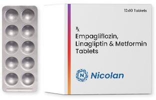  empagliflozin linagliptin metformin tablets, Packaging Type : Alu Alu