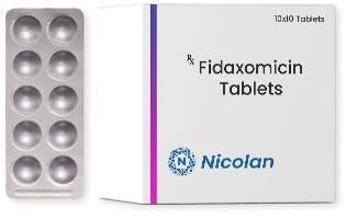 Fidaxomicin (Ketolide) Tablet