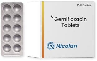  Gemifloxacin Tablets, for Hospitals, Clinic, Home, Packaging Type : Strips